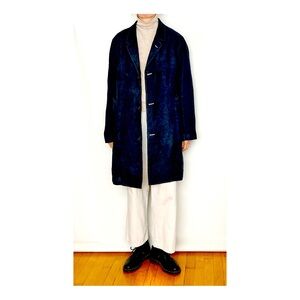Unisex MNG 100% LINEN Midnight Coat / Size S